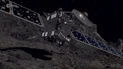 Visualising Rosetta's descent