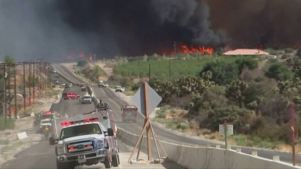 Zjarr i rrezikshëm në Kaliforni - Top Channel Albania - News - Lajme