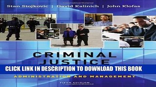 [PDF] Criminal Justice Organizations: Administration and Management Popular Colection