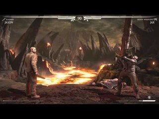 Mortal Kombat X - Jason Vorhees Slasher Variant Gameplay