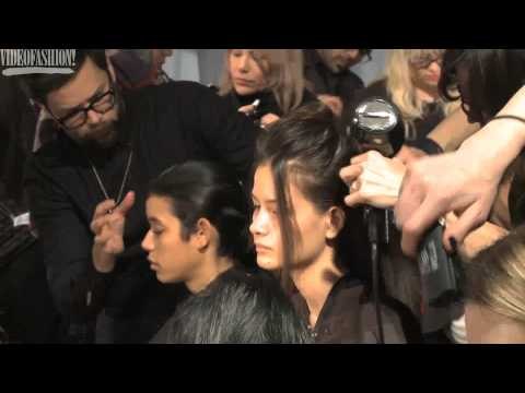 Backstage at Christian Siriano - Autumn/Winter 2015-16 | Videofashion
