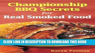 [PDF] Championship BBQ Secrets for Real Smoked Food Popular Colection