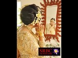 Asian Bridal With Brown Color Wedding Dresses Saree And Golds - Beautiful Bridesmaid Suite Pic Idea