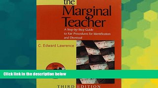 Big Deals  The Marginal Teacher: A Step-by-Step Guide to Fair Procedures for Identification and