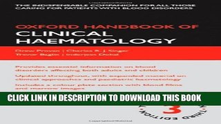 [PDF] Oxford Handbook of Clinical Haematology Full Online