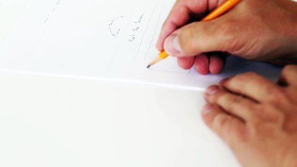 Sketching a Layout on Paper