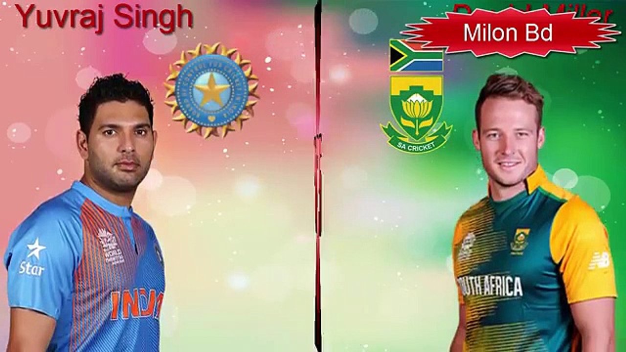 Yuvraj Singh VS David Miller 6 6 6 6 6 4 Sixes