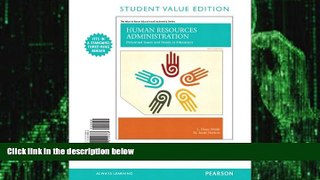 Big Deals  Human Resources Administration: Personnel Issues and Needs in Education, Student Value