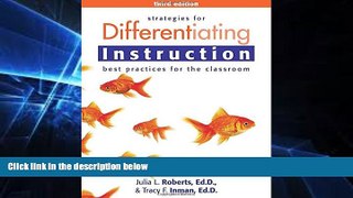 Big Deals  Strategies for Differentiating Instruction: Best Practices for the Classroom  Free Full
