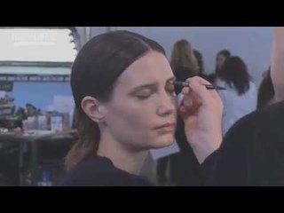 Hair & Makeup Backstage at Wes Gordon | Autumn/Winter 2015-16