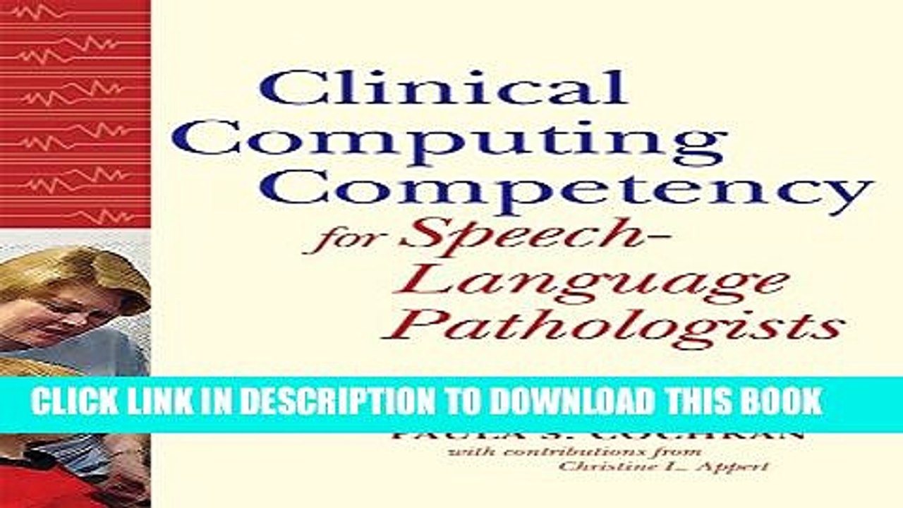 [PDF] Clinical Computing Competency for Speech-Language Pathologists Popular Online