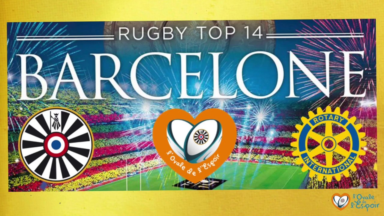 OVALE DE L'ESPOIR : En route pour Barcelone