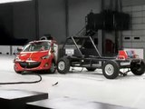 2011 Mazda 2 side IIHS crash test