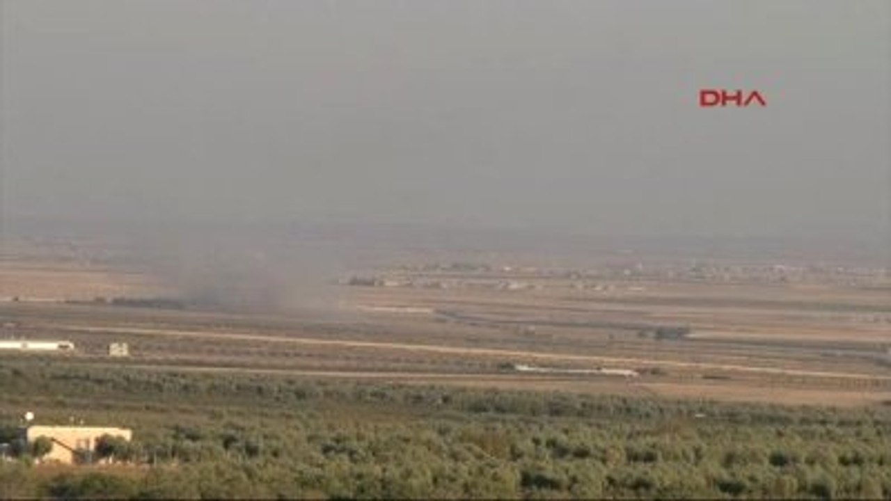 Kilis Suriye'nin Kilis Kesiminden Terör Örgütü Işid Hedefleri Vuruluyor