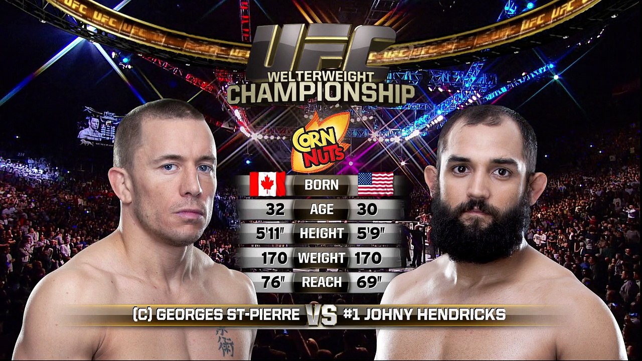 17 - Johny Hendricks vs. Georges St-Pierre [UFC 167 St-Pierre vs. Hendricks]