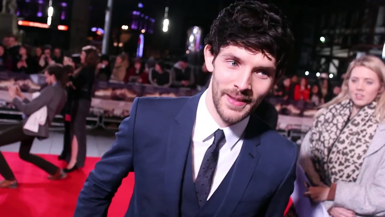 Colin Morgan at the Testament of Youth premiere.