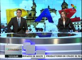 Colombianos en Venezuela celebran la firma de la paz en su país