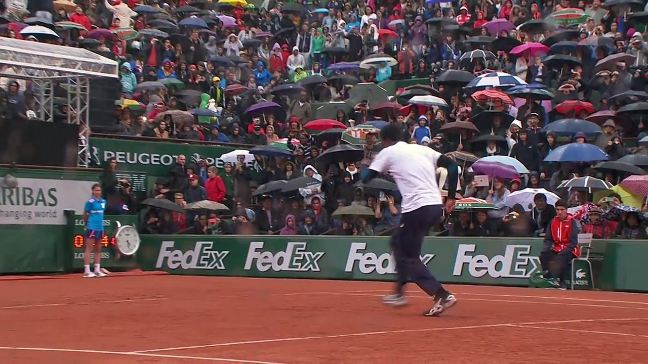 ATP - Tennis - Gaël Monfils et Laurent Lokoli dans une battle de danse endiablée avant Roland Garros
