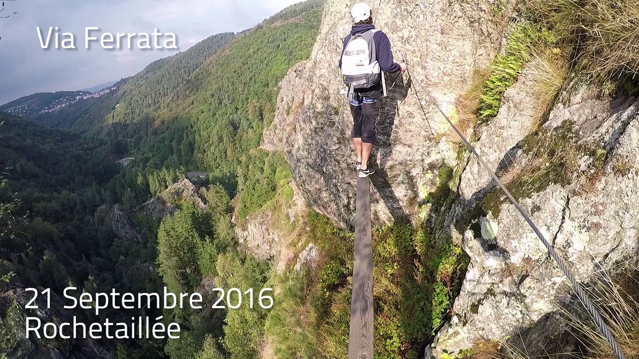 SUAPS Roanne Via Ferrata à Rochetaillée - 21 septembre 2016