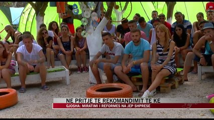 Gjosha: Miratimi i reformës na jep shpresë - News, Lajme - Vizion Plus