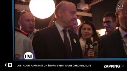 La Nouvelle Edition : Alain Juppé met un énorme vent à une chroniqueuse (Vidéo)
