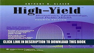[PDF] High-Yield Biostatistics, Epidemiology, and Public Health (High-Yield  Series) Full Online