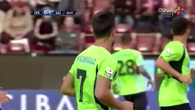 CFR Cluj vs Gaz Metan Medias 1-1 All Goals Romania Divizia A - 26.09.2016