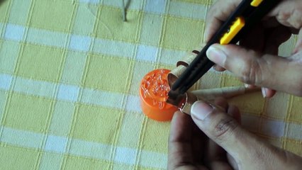 Best out of Waste Wood Shavings Flower vase