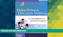 Big Deals  Data-Driven Decision Making: A Handbook for School Leaders  Best Seller Books Best Seller