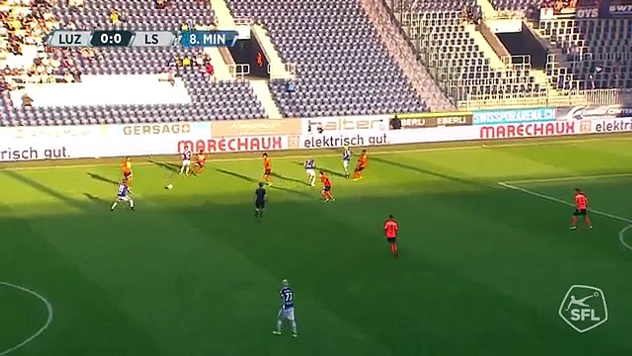 Luzern 1:0  Lausanne (Swiss Super League 9. Runde 2016/2017 24 .September 2016)