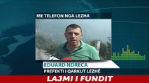 Report TV - Mirditë, digjen 100 ha pyje, Ndreca: Situata e rëndë, rrezikohen banesat