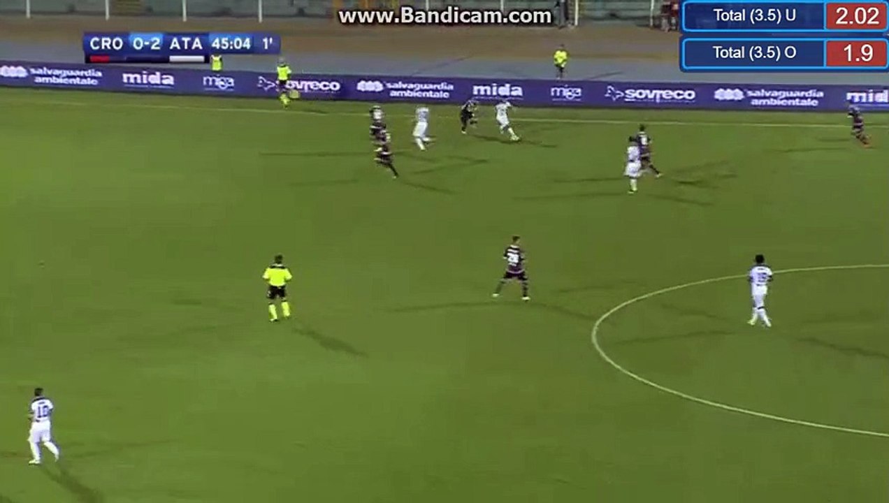 Alejandro Darío Gómez Goal HD - FC Crotone 0-3 Atalanta BC - Italy - Serie A - 26.09.2016