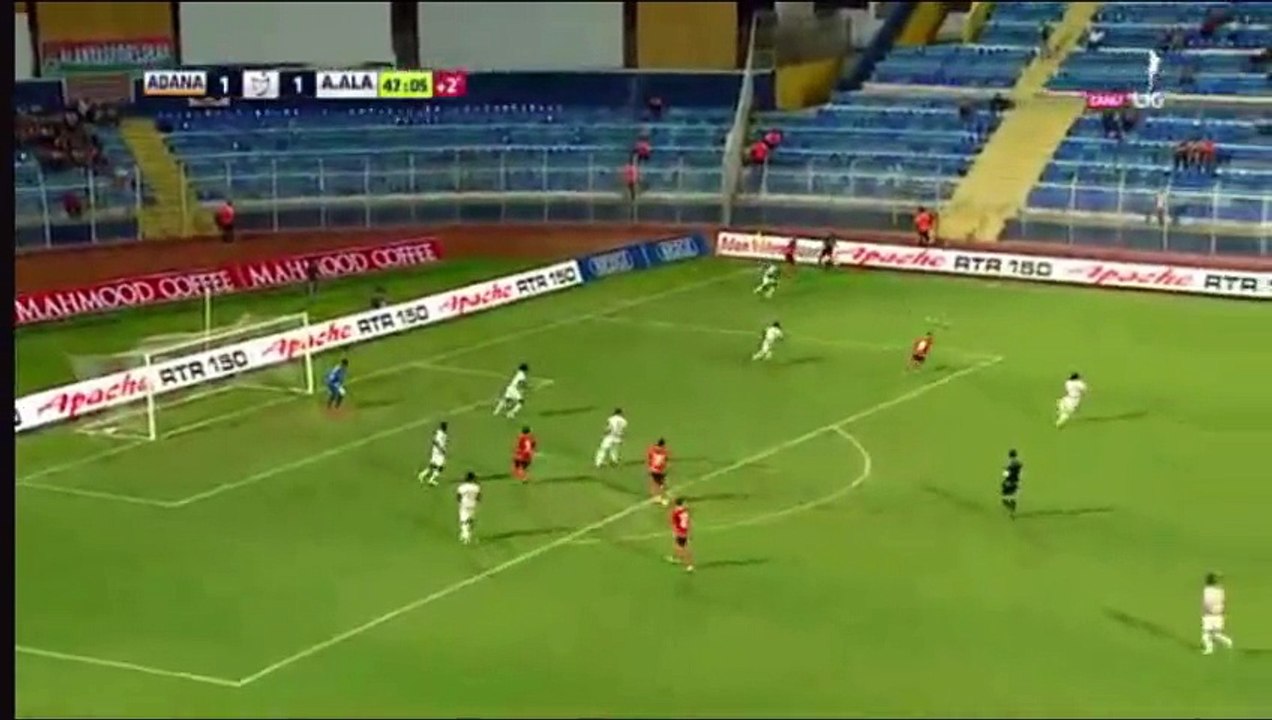 Magaye Gueye GOAL Adanaspor AS vs Alanyaspor 26.09.2016