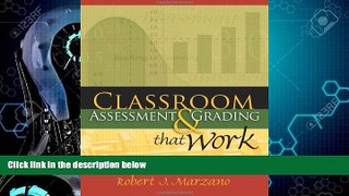Big Deals  Classroom Assessment   Grading That Work  Best Seller Books Best Seller