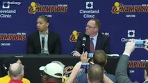 Tyronn Lue & David Griffin - Press Conference | Cavaliers | Sep 26, 2016 | 2016 NBA Media Day