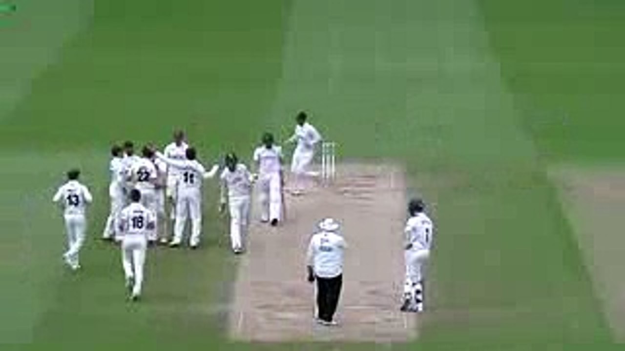 20.Zafar Ansari magical bowling in County game