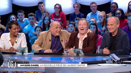 Claude Brasseur, Laurent Baffie et Daniel Russo en interview - Le Grand Journal du 26/09 - CANAL+