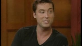 Lance Bass Regis and Kelly August 10