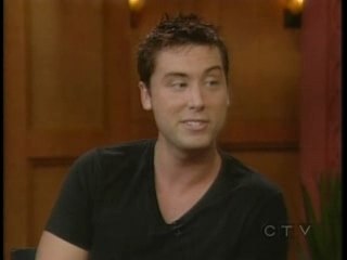 Lance Bass Regis and Kelly August 10