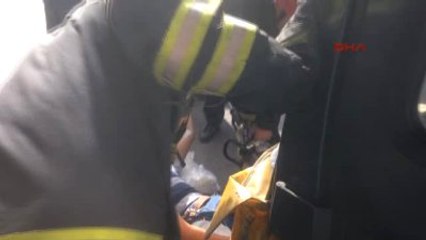 Kocaeli Forklifte Sıkışan Ayağı Parçalandı