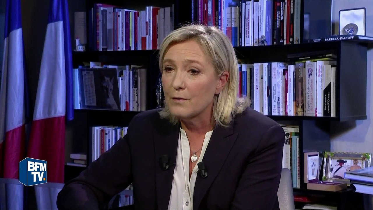Marine Le Pen: Emmanuel Macron, "c'est l'ultralibéralisme, c'est mort aux pauvres"