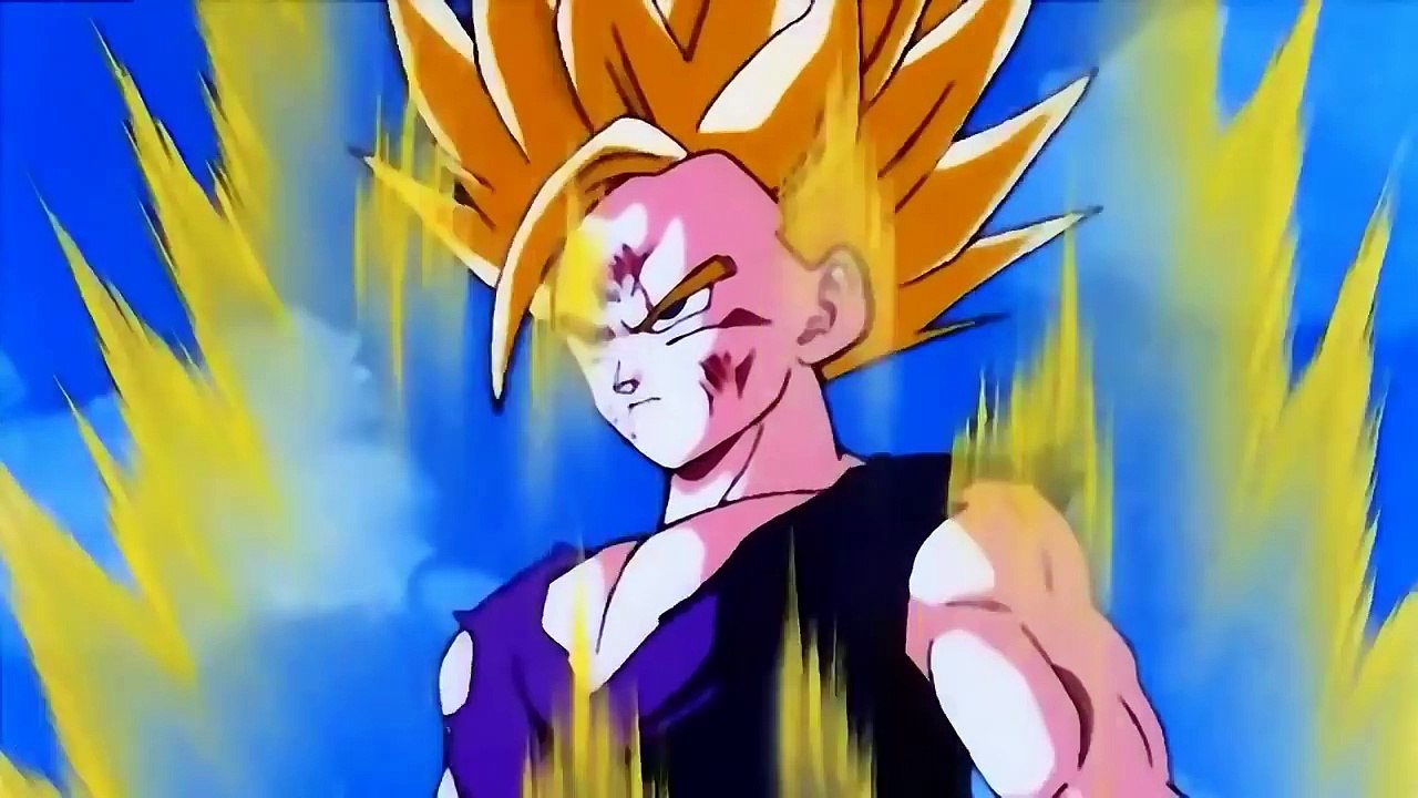 SSJ2 Gohan vs Cell Juniors