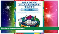 Big Deals  Reading Placement Tests; 4th-6th Grades: Easy Assessments to Determine Students  Levels