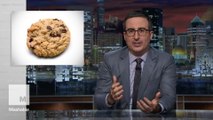 John Oliver proves Trump's scandals are way worse than Clinton's with raisins