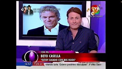 ¿Por qué las prefieren jóvenes? Beto Casella "estoy casado con mis hijos"