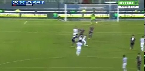 Alejandro Gomes Amazing Goal - Crotone vs Atalanta 0-3 (2016)