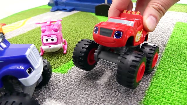 ВСПЫШ (BLAZE) и Чудо-Машинки Техосмотр Крушилы! Игры для мальчиков