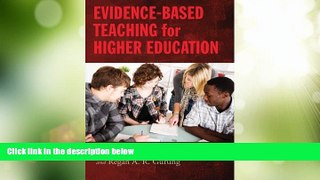 Big Deals  Evidence-Based Teaching for Higher Education  Best Seller Books Most Wanted
