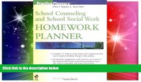 Big Deals  School Counseling and School Social Work Homework Planner  Free Full Read Best Seller