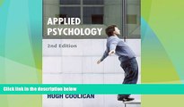Big Deals  Applied Psychology (Hodder Arnold Publication) (A Hodder Arnold Publication)  Free Full